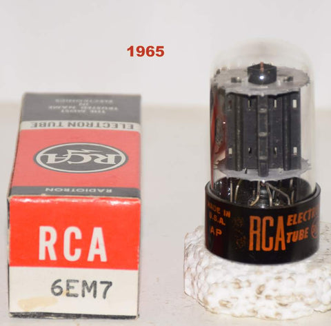 6EM7 RCA NOS 1965 (4.2ma/31ma)