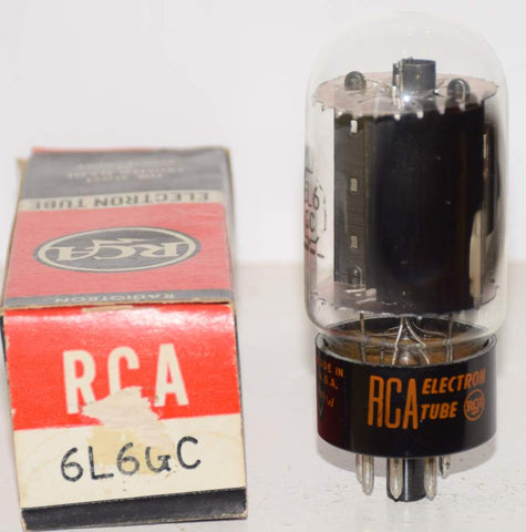 (!!!) (Best Single) 6L6GC RCA black plate NOS 1968 (72.5ma)