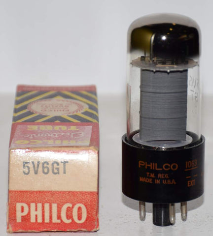 5V6GT Philco by GE NOS 1963 (52.6ma)