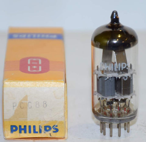 (!!!!) (Recommended Single) PCC88=7DJ8 Philips by Mullard UK NOS 1975 (12.2/12.6ma)