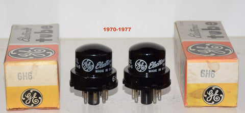 (!!) (BEST PAIR #3) 6H6 GE NOS 1970-1977 (44-47/40 and 44-47/40)