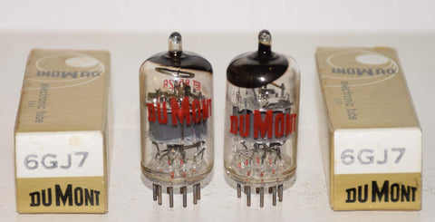 (!!) (Best Pair) 6GJ7=ECF801 Dumont Japan NOS 1970's (80-81/60 and 80-81/60) 1-2% matched