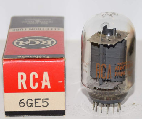 6GE5 GE branded RCA NOS 1963 (58ma)