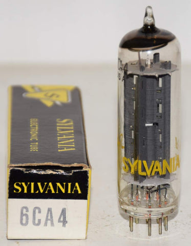 (!) (BEST SINGLE) 6CA4 Sylvania NOS 1960's (55/40 and 55/40)