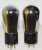 (!!) (Best Value Pair) X-226 and MX-226 no name balloon used/like new 1920's same build (6.3mA and 6.5ma)