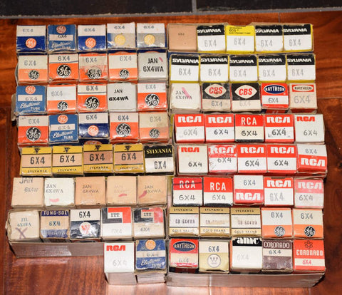 (!!!) (Set of 77) 6X4 US Brands NOS original boxes 1950-1980 era (set fo 77)