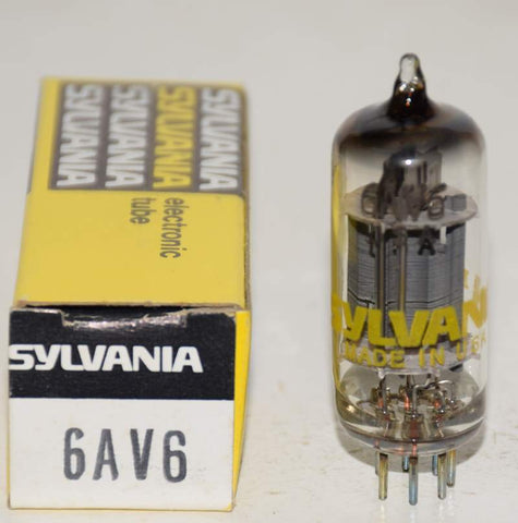 6AV6 Sylvania NOS (1.0ma)