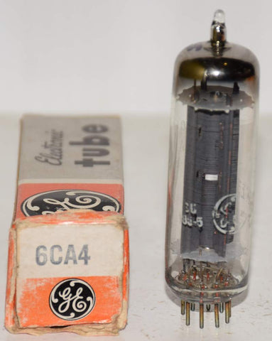 (!!!) (BEST SINGLE) 6CA4=EZ81 GE NOS 1970 (55/40 and 55/40) 1% section balance