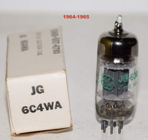 (!!) (Recommended SINGLE) JG-6C4WA GE JAN triple mica NOS 1964-1965 (9.2ma)