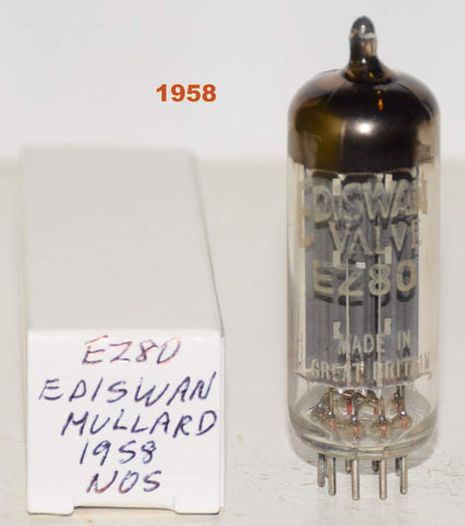 (!!!!) (Best Mullard) EZ80 Ediswan by Mullard UK 