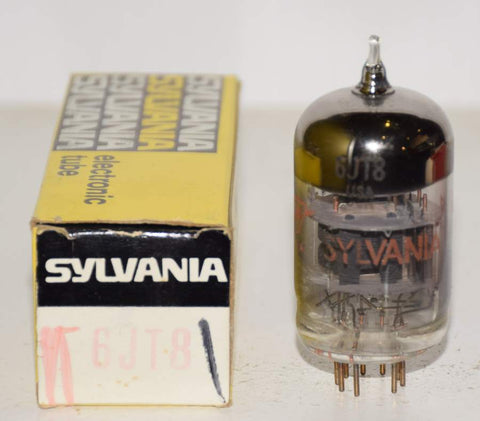 6JT8 Sylvania big bottle NOS 1970 era (2.4/23ma)