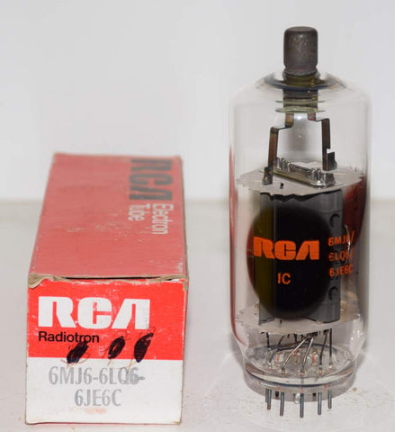 (!) 6MJ6 GE branded RCA NOS 1980 era (78ma)