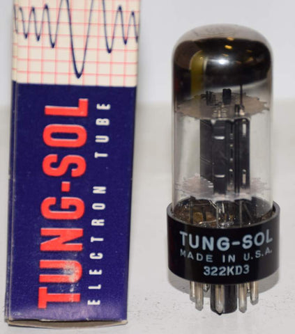 (!!!!!) (Best Single) 6SN7GTB Tungsol TALL bottle NOS 