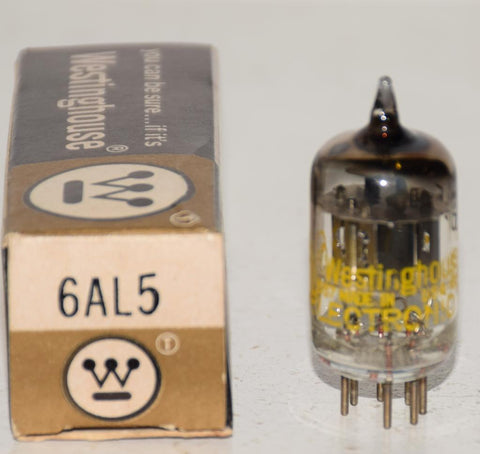 6AL5 Westinghouse NOS 1961 (47/40 and 47/40)