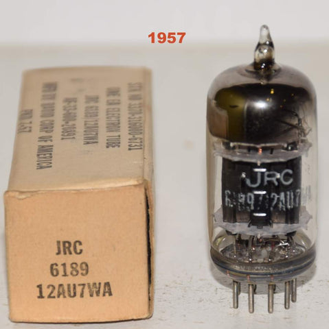 (!!) (Best RCA Single) JRC-6189=12AU7WA RCA black plates 