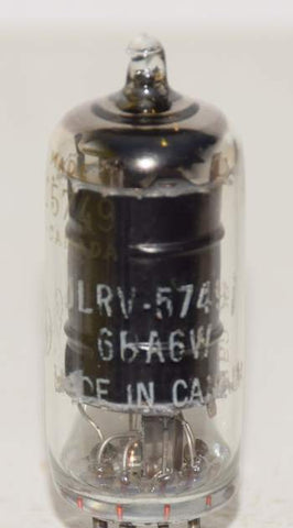 JLRV-5749=6BA6W GE Canada NOS 1960 (10ma Gm=4000)