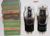 (!) (2nd Best Pair) 2A5 Sylvania NOS 1947 (83/50 and 83/50)