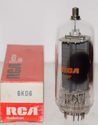 6KD6 GE branded RCA NOS 1977 (77ma)