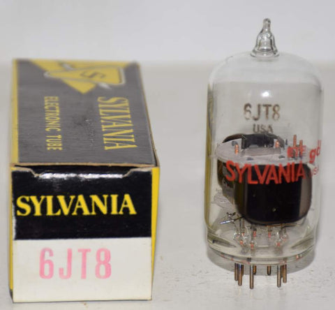 6JT8 Sylvania big bottle NOS 1960's (3.1/18ma)