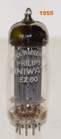 (!!!!) (Best Holland Single) EZ80=6V4 Philips Miniwatt Sittard Holland large 
