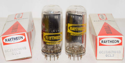 (PAIR) 6DW4B Raytheon Japan NOS 1960's (82-82/60)