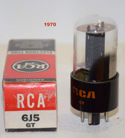 6J5GT RCA NOS 1970 (8.2ma)