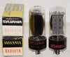 (PAIR) 6AU4GTA Sylvania NOS 1960's (87-88/60)