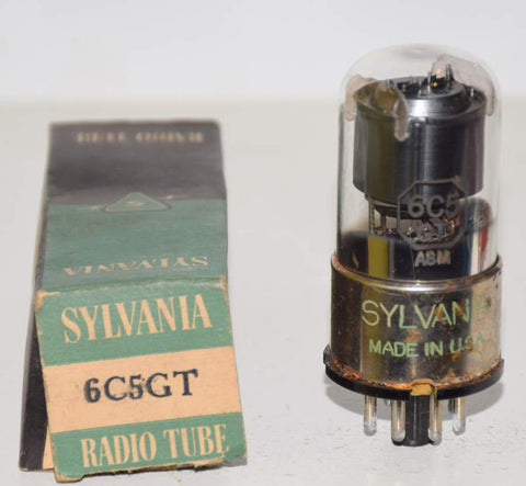 6C5GT Sylvania NOS 1948 (7.4ma)
