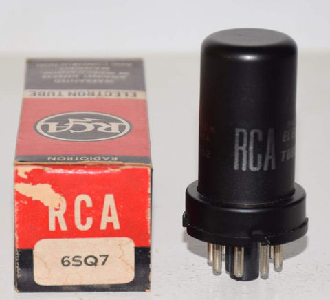 6SQ7 RCA NOS 1950 era (8 in stock) (special price)