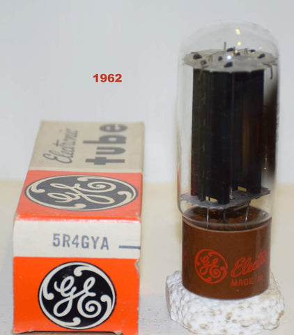 5R4GYA RCA branded GE NOS 1962 (51/40 and 54/40)