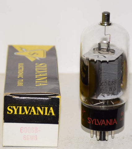 6DQ6B Sylvania NOS 1960's (75ma)