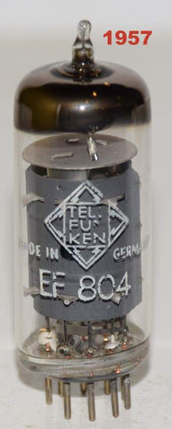 EF804 Telefunken Germany NOS 1957 (2.7ma)