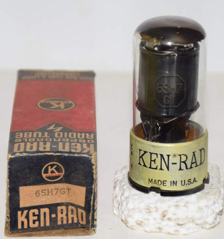 6SH7GT Ken Rad NOS 1940's (10.4ma)