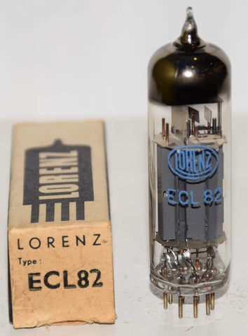 (!!) (Single) ECL82=6BM8 Lorenz Germany NOS 1960's (2.3ma/33ma)
