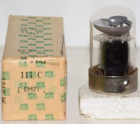 EM71 Lorenz Germany tuning eye NOS 1950's (1 in stock)