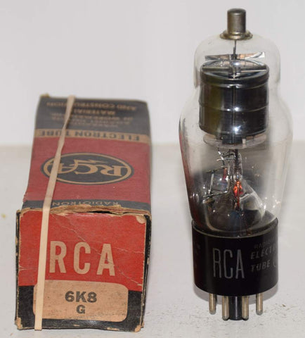 (Best Single) 6K8G RCA NOS 1950 (52/25 and 60/30) strongest output