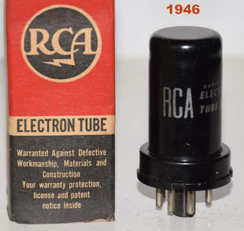 6C5 RCA NOS 1946 (8.4ma)