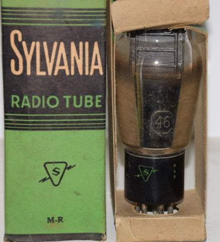 46 Sylvania NOS 1940's (52ma Gm=2950)