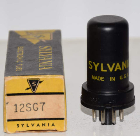12SG7 Sylvania NOS 1950's (12.2ma)