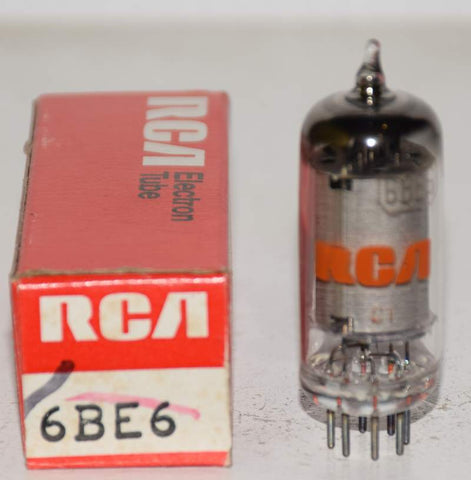 (!) (BEST SINGLE) 6BE6 RCA NOS 1970's (2.0ma Gm=1000)