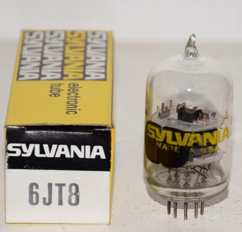 6JT8 Sylvania big bottle NOS 1970's (1.6/28ma)