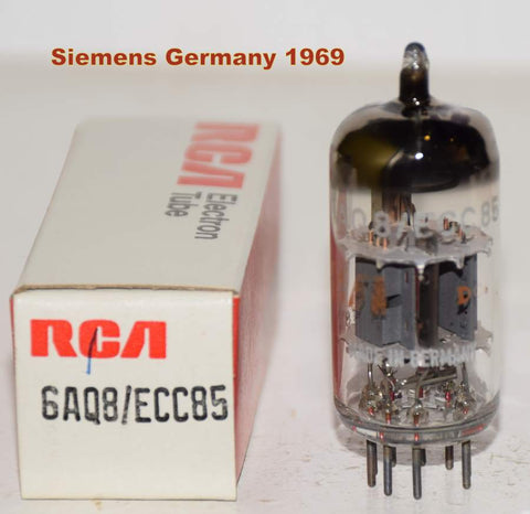 (!!) (Recommended Single) ECC85 Siemens Germany NOS rebranded RCA 1969 (16.5/14.5ma)