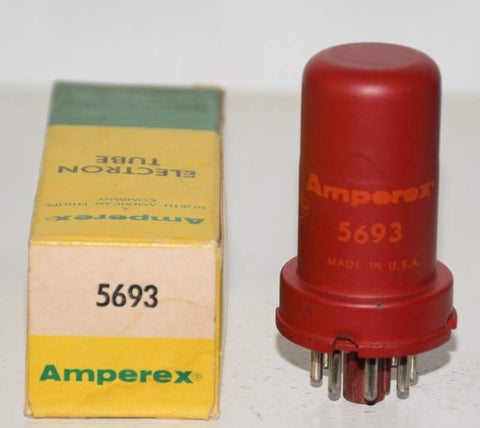 (!) 5693 RCA NOS branded Amperex NOS (3.0ma)