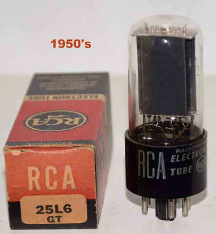 25L6GT RCA NOS 1950's (2 in stock)