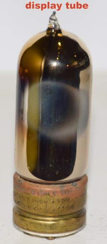 (display tube) UV-99 Radiotron brass base 1920's - lights up but does not have emission
