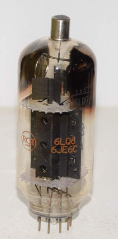 6LQ6=6JE6C RCA black plate used/good 1968 (89ma)