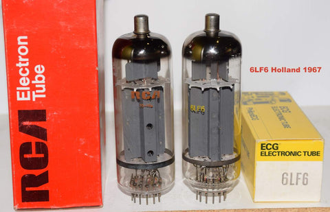 6LF6 Amperex Heerlen Holland Big Bottle NOS 1967 (122ma and 125ma) (Counterpoint OTL, Futterman OTL, Prodigy OTL)