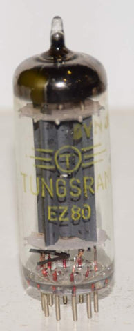 (!) EZ80=6V4 Tungsram Hungary NOS 1960's (58/40 and 60/40)