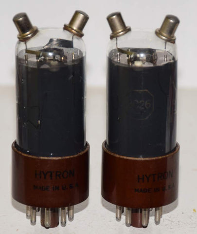 (!) (PAIR) 2C26 Hytron NOS 1944 (73/38 and 76/38)