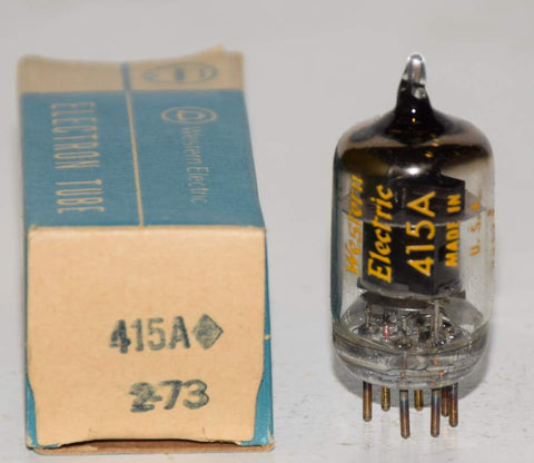 415A Western Electric NOS 1970-1981 (25 in stock) (similar to 6AS6)
